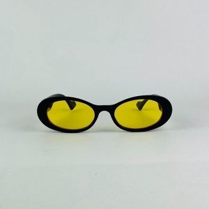 COPY - COPY - COPY - awesome black frame oval yellow len…